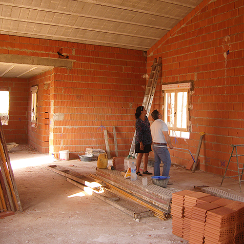 building house spain interior