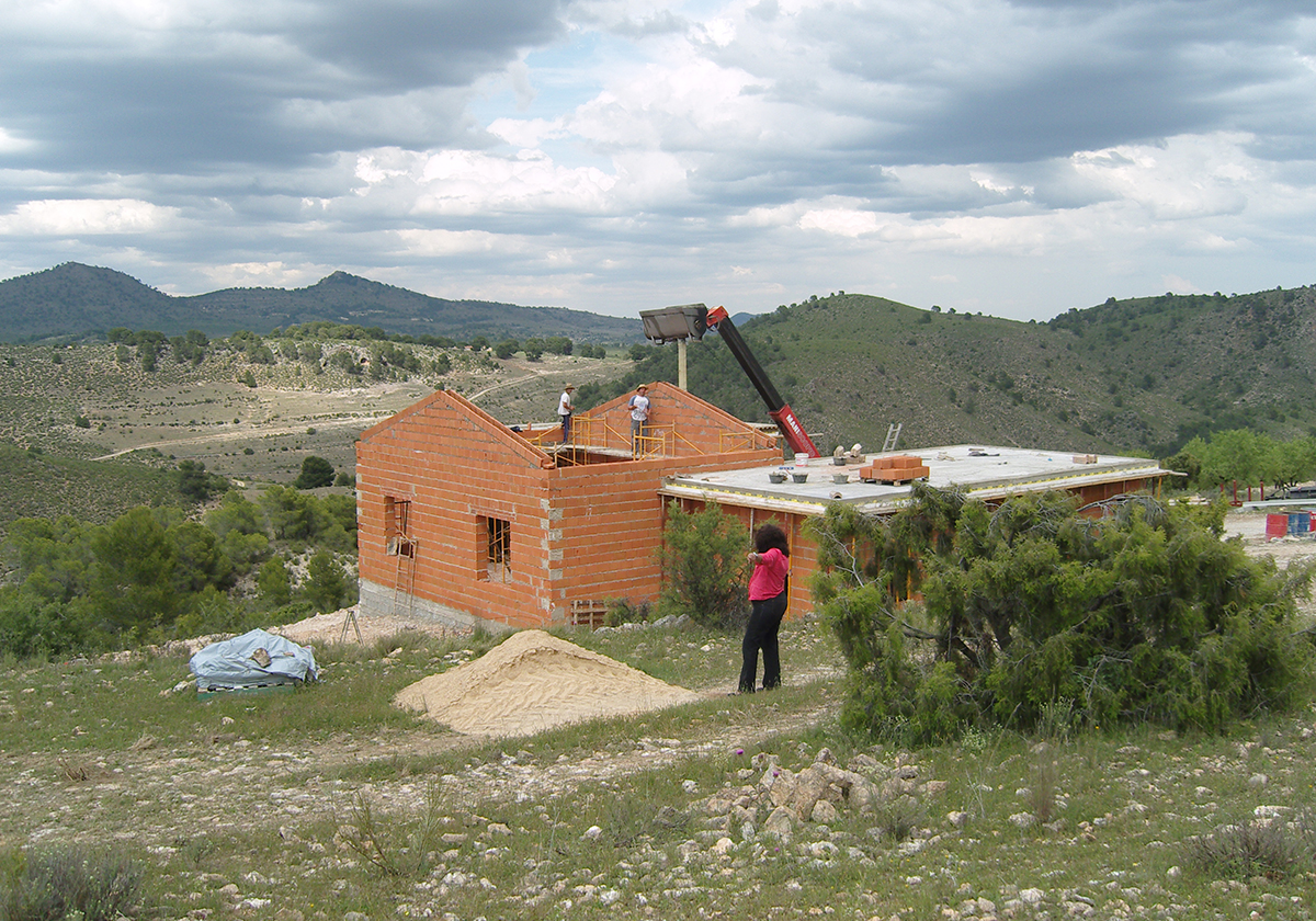 mountain property house construction